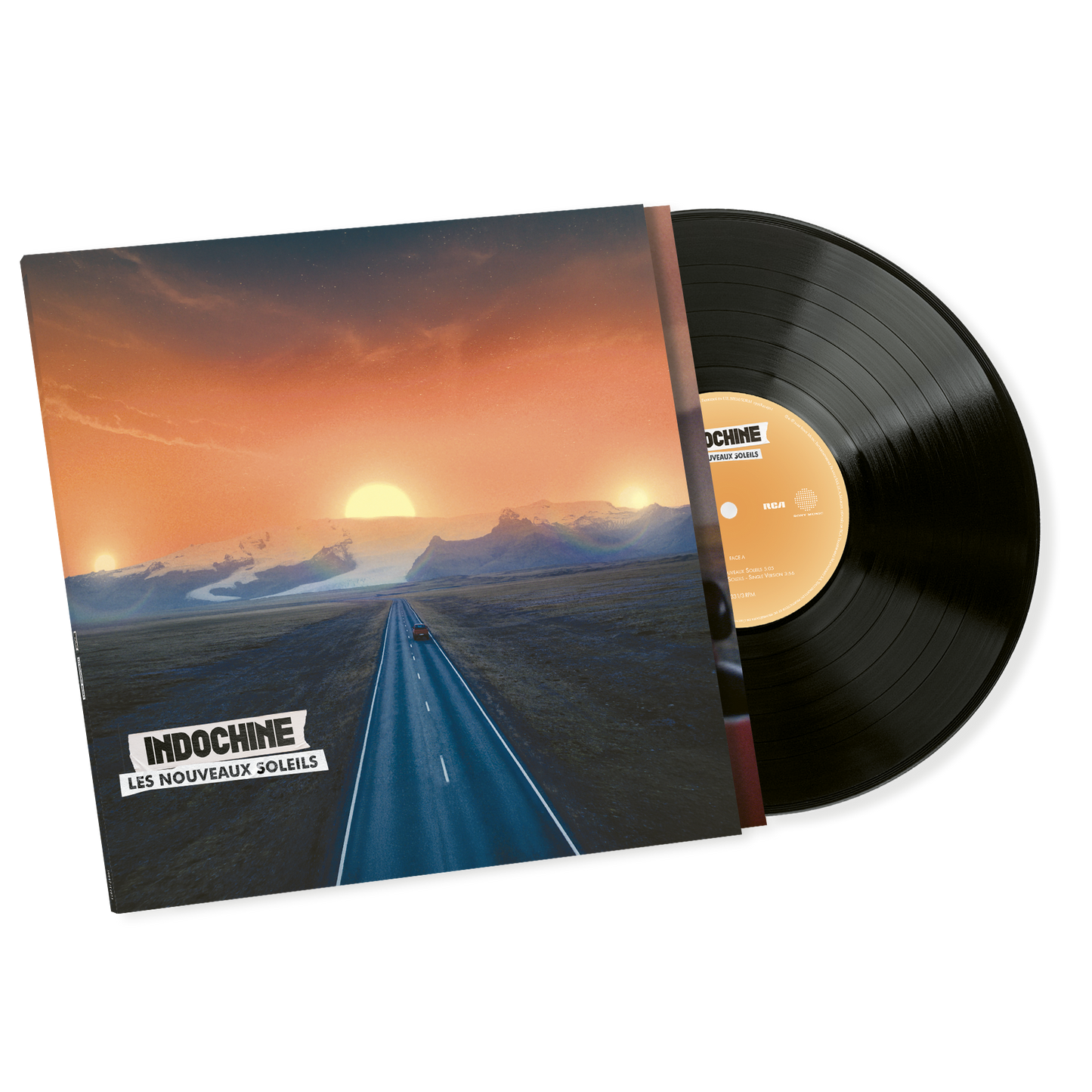 MAXI SINGLE VINYLE « LES NOUVEAUX SOLEILS »