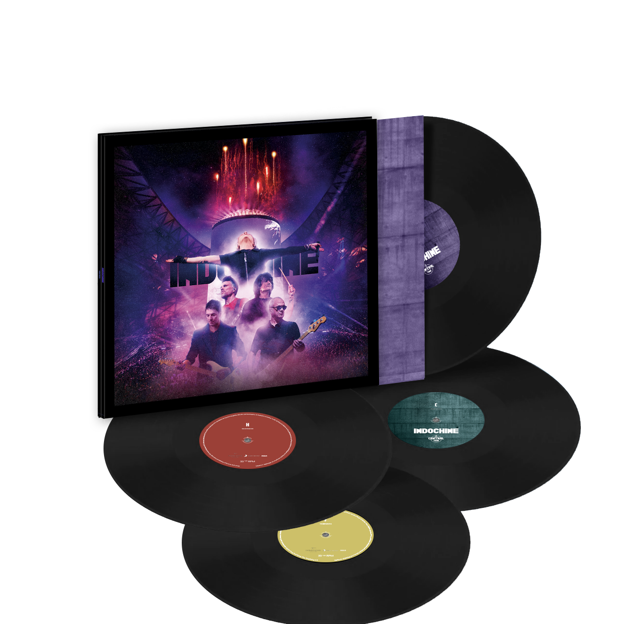 CENTRAL TOUR (EDICIÓN CUÁDRUPLE EN VINILO)